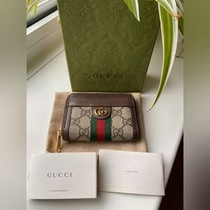 Gucci Ophidia GG Card Case Wallet